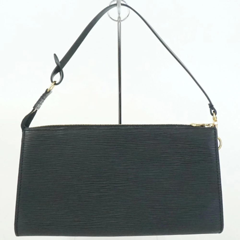 LOUIS VUITTON Pochette Accessoires Noir Black Bag Accessory Pouch